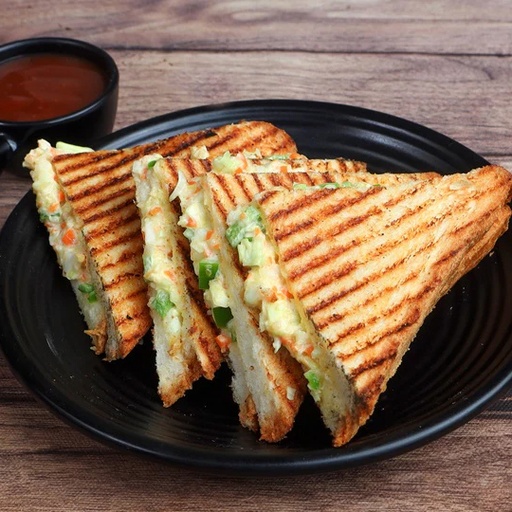 Easy Veg Grilled Cheese Sandwich