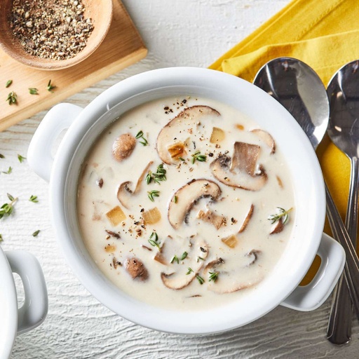 Creamy Cremini Mushroom Soup